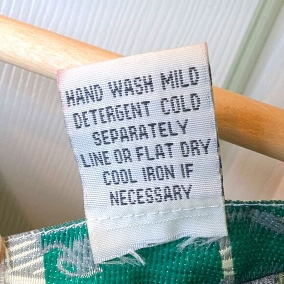 Pineapple Moon Tropical Print Silk Maxi Dress Sleeveless Medium Y2K Style - Picture 9 of 11